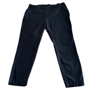 Maurices 20W BLACK Skinny Ankle Pull-on Work Dress Pants